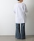 肩ボタンビッグシルエットTシャツ