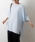 肩ボタンビッグシルエットTシャツ