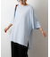 肩ボタンビッグシルエットTシャツ