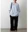 肩ボタンビッグシルエットTシャツ