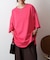 肩ボタンビッグシルエットTシャツ