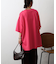 肩ボタンビッグシルエットTシャツ