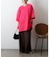 肩ボタンビッグシルエットTシャツ