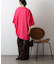 肩ボタンビッグシルエットTシャツ