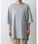 肩ボタンビッグシルエットTシャツ