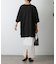 肩ボタンビッグシルエットTシャツ