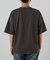 裾ラウンドフォトプリントTシャツ