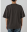 裾ラウンドフォトプリントTシャツ
