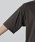 裾ラウンドフォトプリントTシャツ