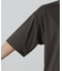 裾ラウンドフォトプリントTシャツ