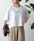 cleanestワイドクロップドTシャツ