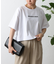 cleanestワイドクロップドTシャツ