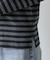 ボーダークルーネック長袖Tシャツ