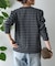 ボーダークルーネック長袖Tシャツ