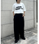 【WEB限定】2タックワイドストレートスラックスパンツ