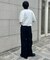 【WEB限定】2タックワイドストレートスラックスパンツ