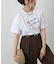 LipsプリントTシャツ