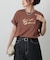LipsプリントTシャツ
