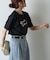 LipsプリントTシャツ