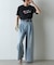 LipsプリントTシャツ