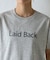LaidBackプリントTシャツ