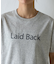 LaidBackプリントTシャツ