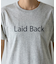 LaidBackプリントTシャツ