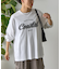 Coastalプリント袖リブ長袖Tシャツ