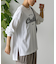 Coastalプリント袖リブ長袖Tシャツ