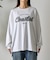 Coastalプリント袖リブ長袖Tシャツ