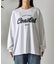 Coastalプリント袖リブ長袖Tシャツ