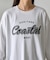 Coastalプリント袖リブ長袖Tシャツ
