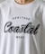Coastalプリント袖リブ長袖Tシャツ
