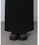 ワイドリブニットワンピース