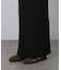 ワイドリブニットスカート