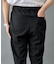 【セットアップ対応】ウォッシャブルストレッチテーパードパンツ