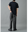 ピンストライプ2タックワイドパンツ