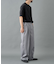 ピンストライプ2タックワイドパンツ