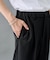 【セットアップ対応】ウォッシャブルストレッチワイドスラックス