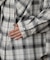 【WEB限定】起毛チェックフードシャツ