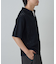 透かし編み半袖スキッパーニット