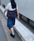 ナイロン中綿ソフトレクタングルバッグ