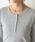【WEB限定】ヘンリーネックテレコロングスリーブTee