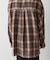 ライトフランネルチェックオーバーシャツ