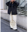 【LEI企画 / WEB限定】カーブライン撥水リップストップパンツ