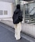 【LEI企画 / WEB限定】カーブライン撥水リップストップパンツ