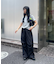 【LEI企画 / WEB限定】カーブライン撥水リップストップパンツ
