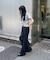 【LEI企画 / WEB限定】カーブライン撥水リップストップパンツ