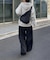 【LEI企画 / WEB限定】カーブライン撥水リップストップパンツ