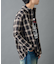 シルキーオンブレチェックシャツ